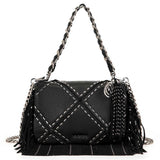 Borsa La Carrie Isabel Rock 162P-BZ-341 Donna Nera a Spalla | Autunno Inverno
