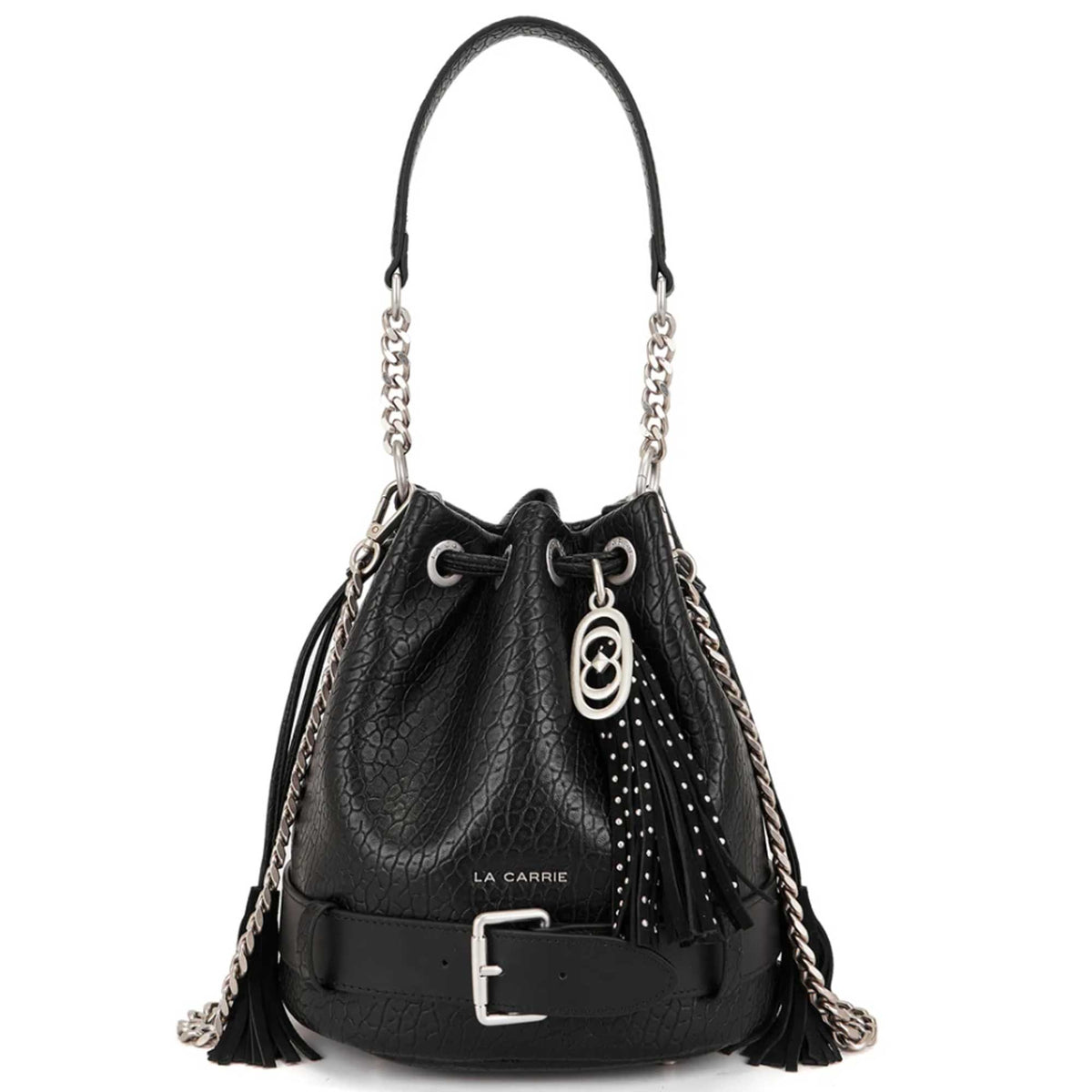 Borsa secchiello La Carrie Belty 162P-EB-426 nera donna