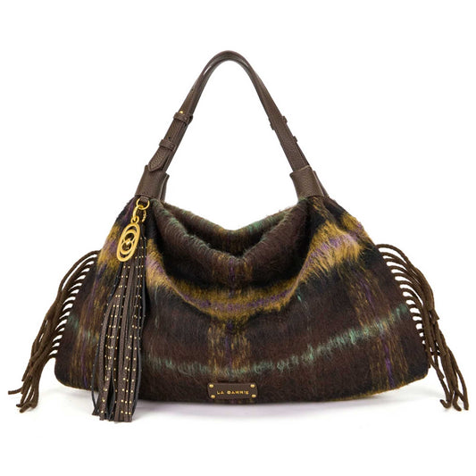 Borsa shopper La Carrie Kerala 162M-TX-471 donna marrone