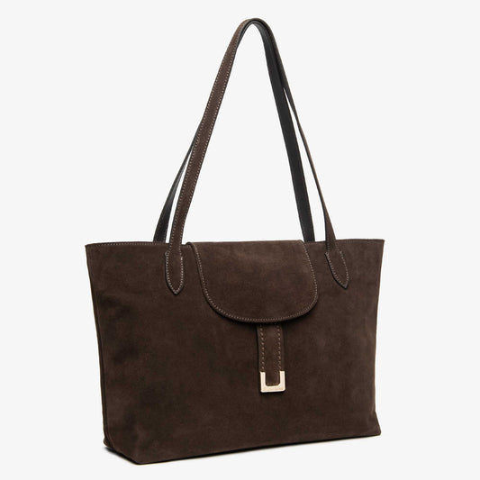 Borsa tote donna NeroGiardini testa di moro dettaglio I644328D-300