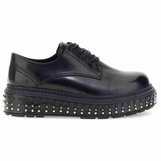 Stringata CafèNoir FC9600 platform borchiato