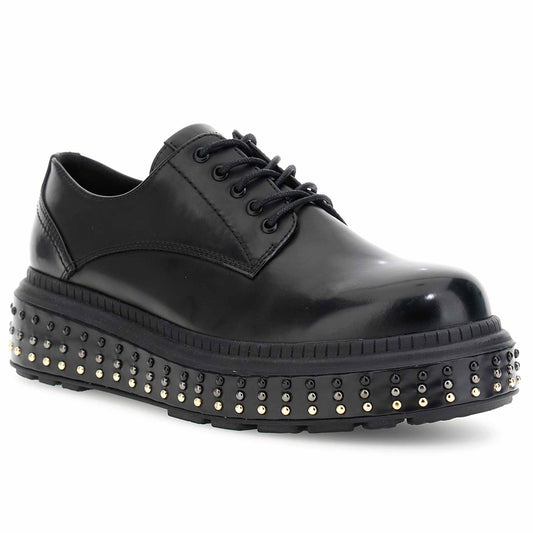 Stringata CafèNoir FC9600 platform borchiato