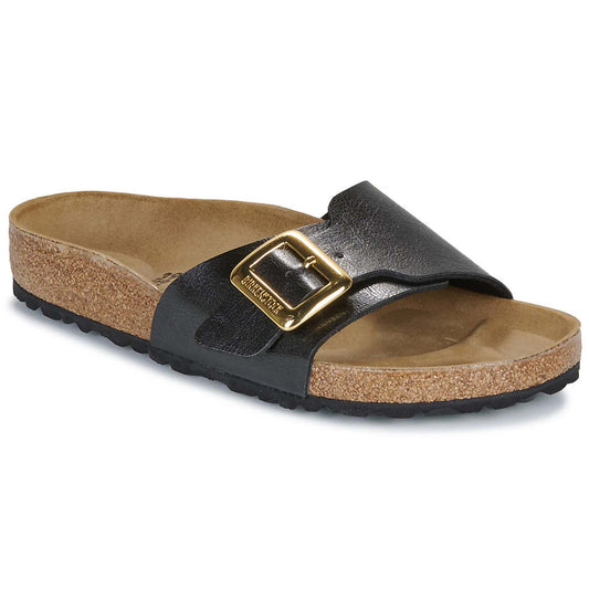 Sandali Birkenstock Catalina Cushion Buckle nero liquerizia 1029481
