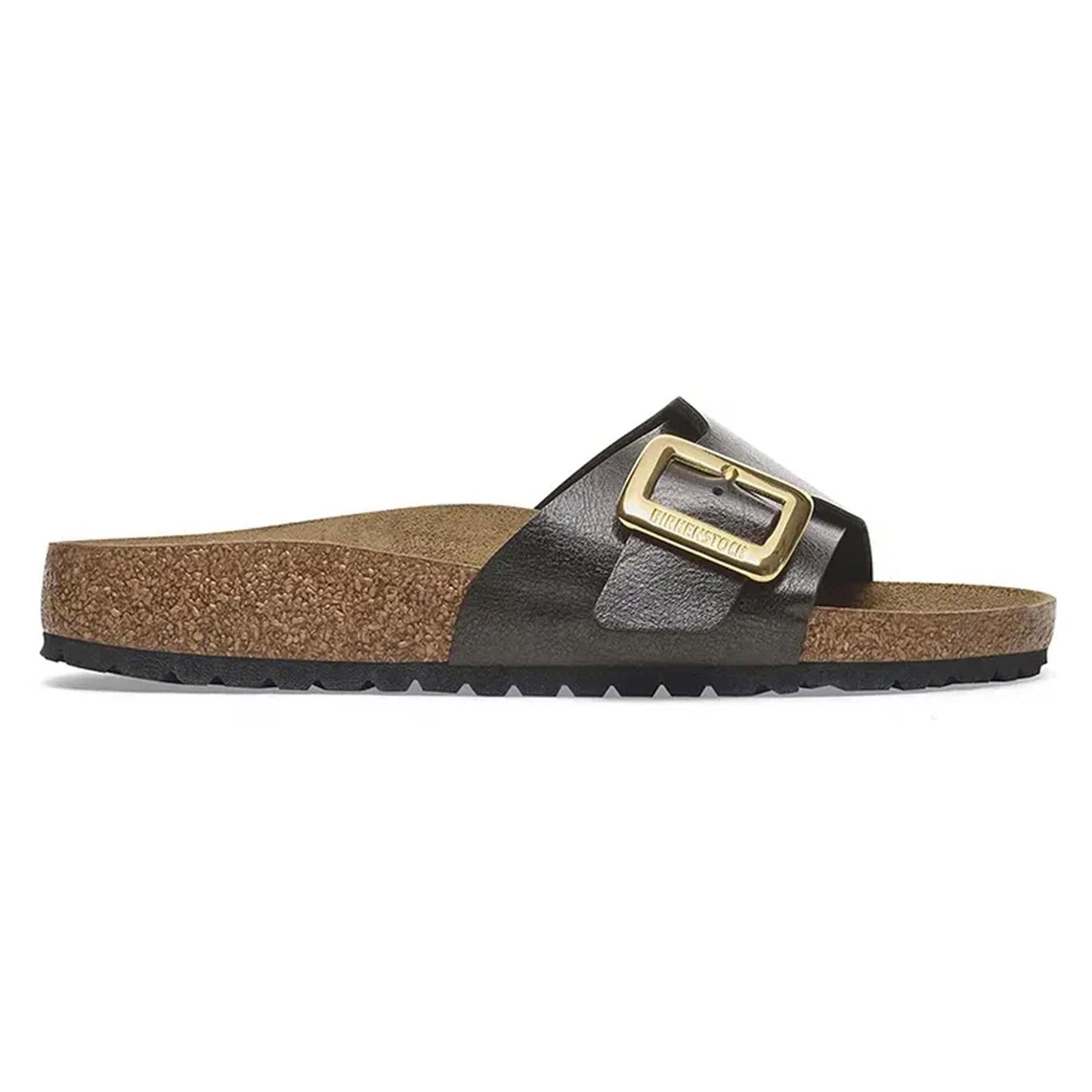 Sandali Birkenstock Catalina Cushion Buckle nero liquerizia 1029481