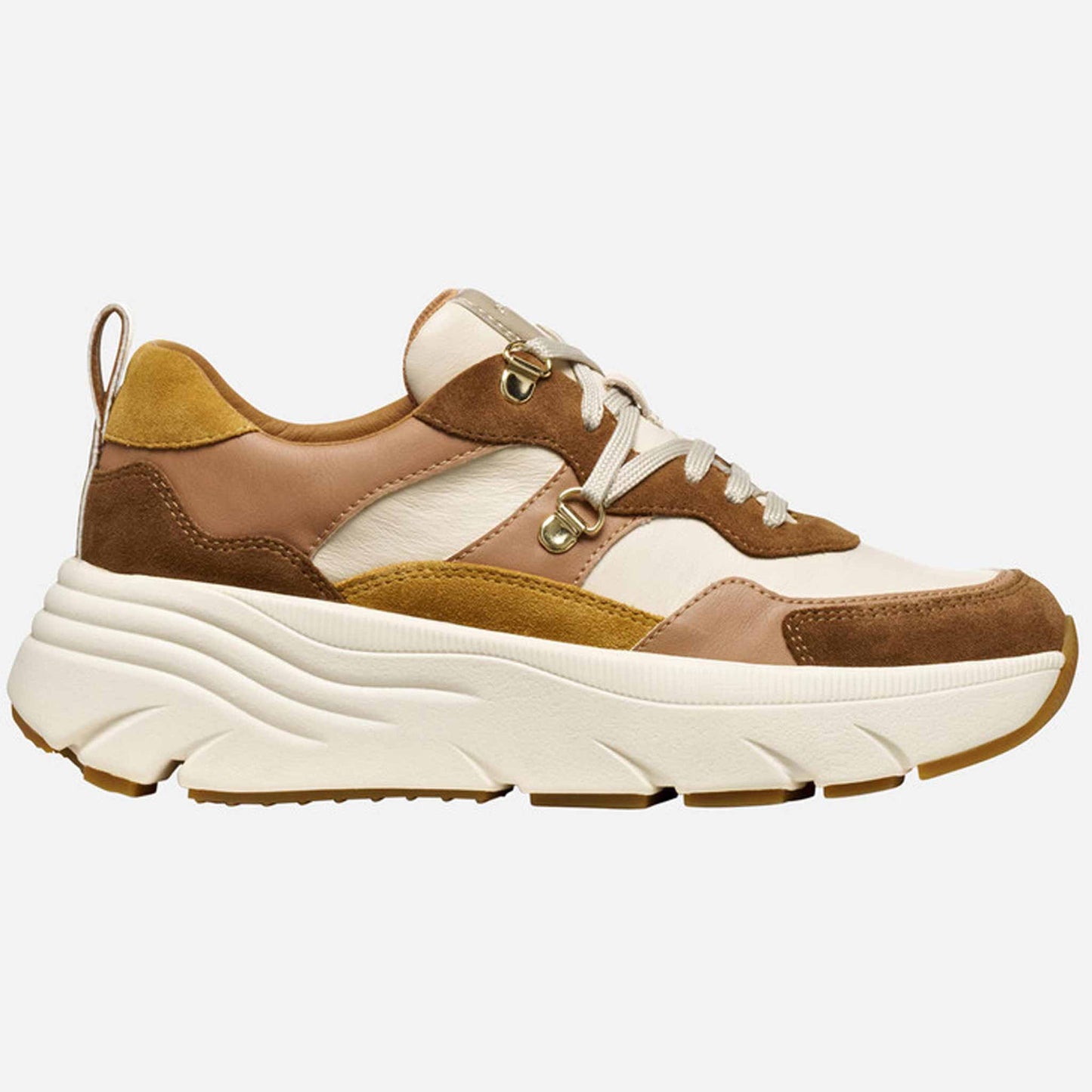 Sneakers GEOX "Diamanta" D36UFE beige