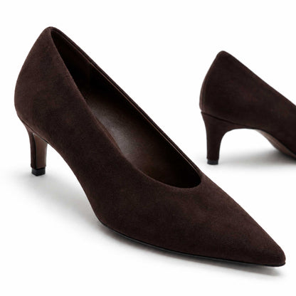 Décolleté Divine Follie P6049 Donna Marrone | Tacco 5,5 cm | Made in Italy