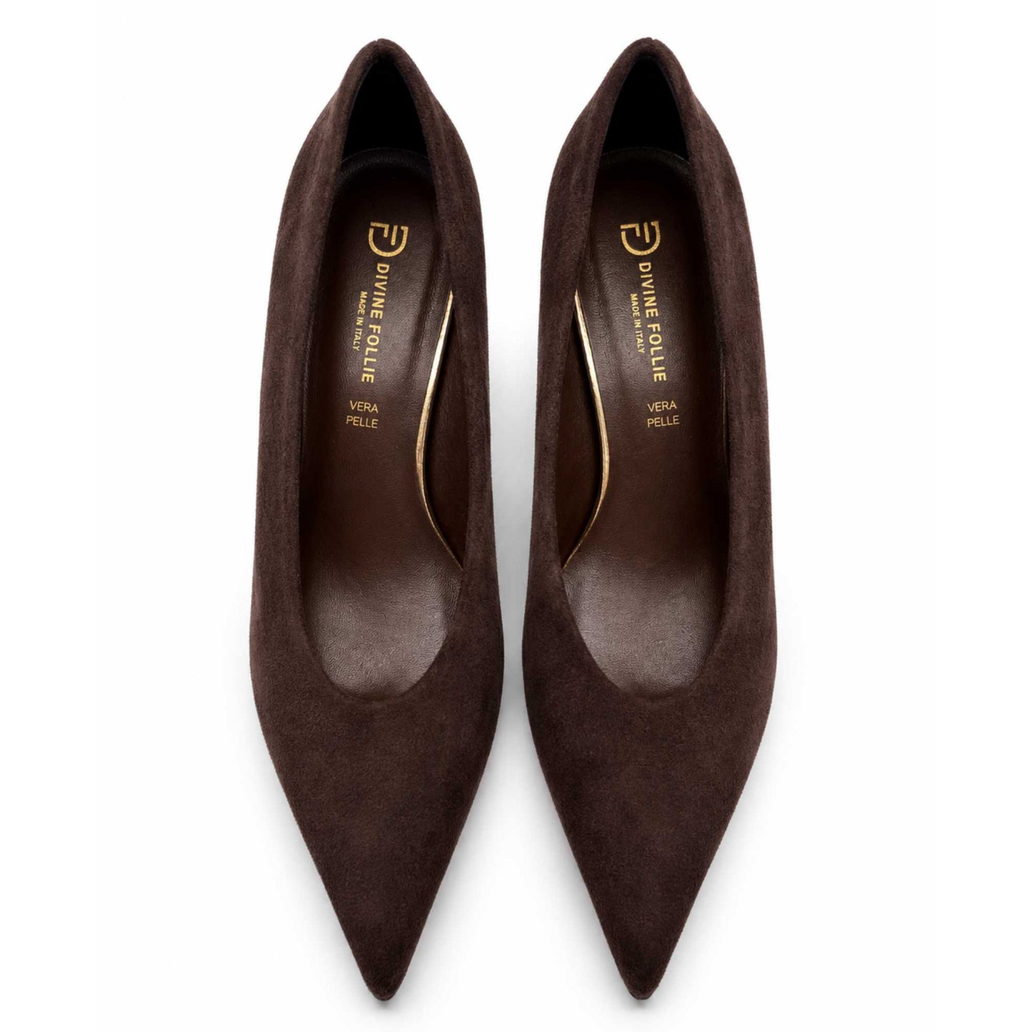 Décolleté Divine Follie P6049 Donna Marrone | Tacco 5,5 cm | Made in Italy