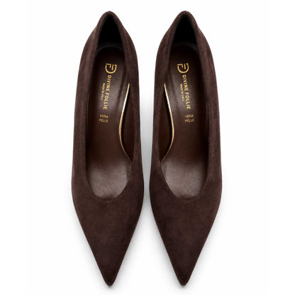 Décolleté Divine Follie P6049 Donna Marrone | Tacco 5,5 cm | Made in Italy