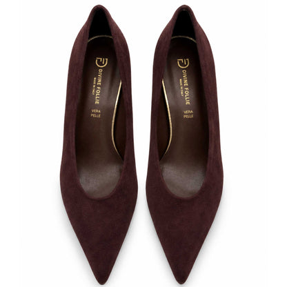 Décolleté Divine Follie P6049 Donna Rosso Bordeaux | Tacco 5,5 cm | Made in Italy