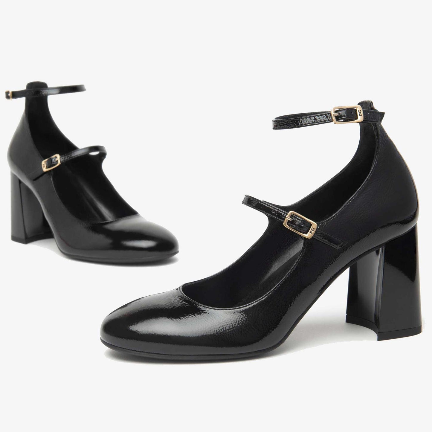 Décolleté NeroGiardini Donna I514350-100 in pelle nera | Tacco Alto eleganza e comfort