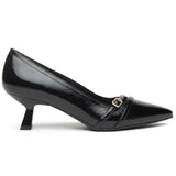 Décolleté NeroGiardini Donna I514431-100 in pelle nera | Tacco Alto eleganza e comfort