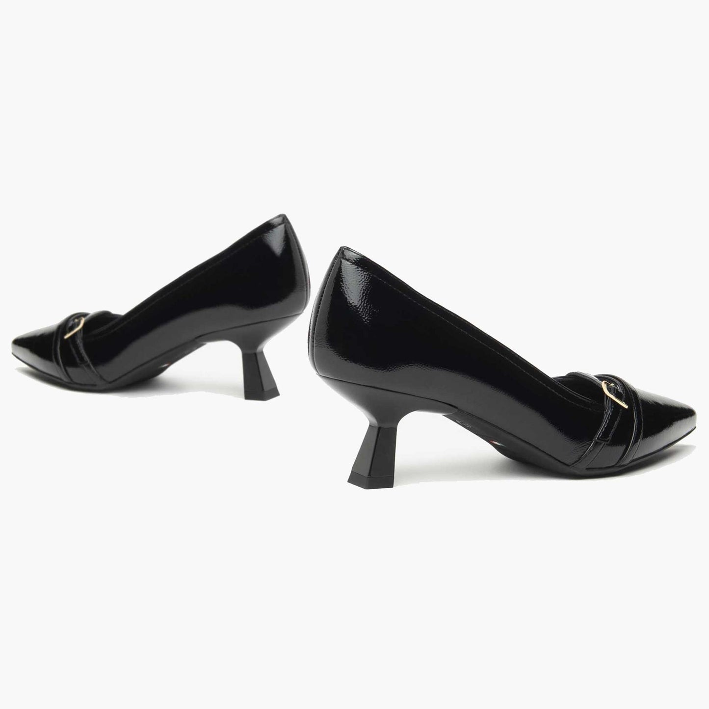 Décolleté NeroGiardini Donna I514431-100 in pelle nera | Tacco Alto eleganza e comfort