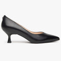 Décolleté NeroGiardini Donna Pelle Nera E615460-100 | Tacco Comodo 5 cm