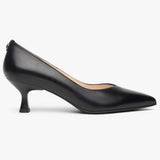 Décolleté NeroGiardini Donna Pelle Nera E615460-100 | Tacco Comodo 5 cm