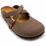 Dorian Birkenstock Donna Marrone Mocha Sabot 1014256 | Calzata Stretta