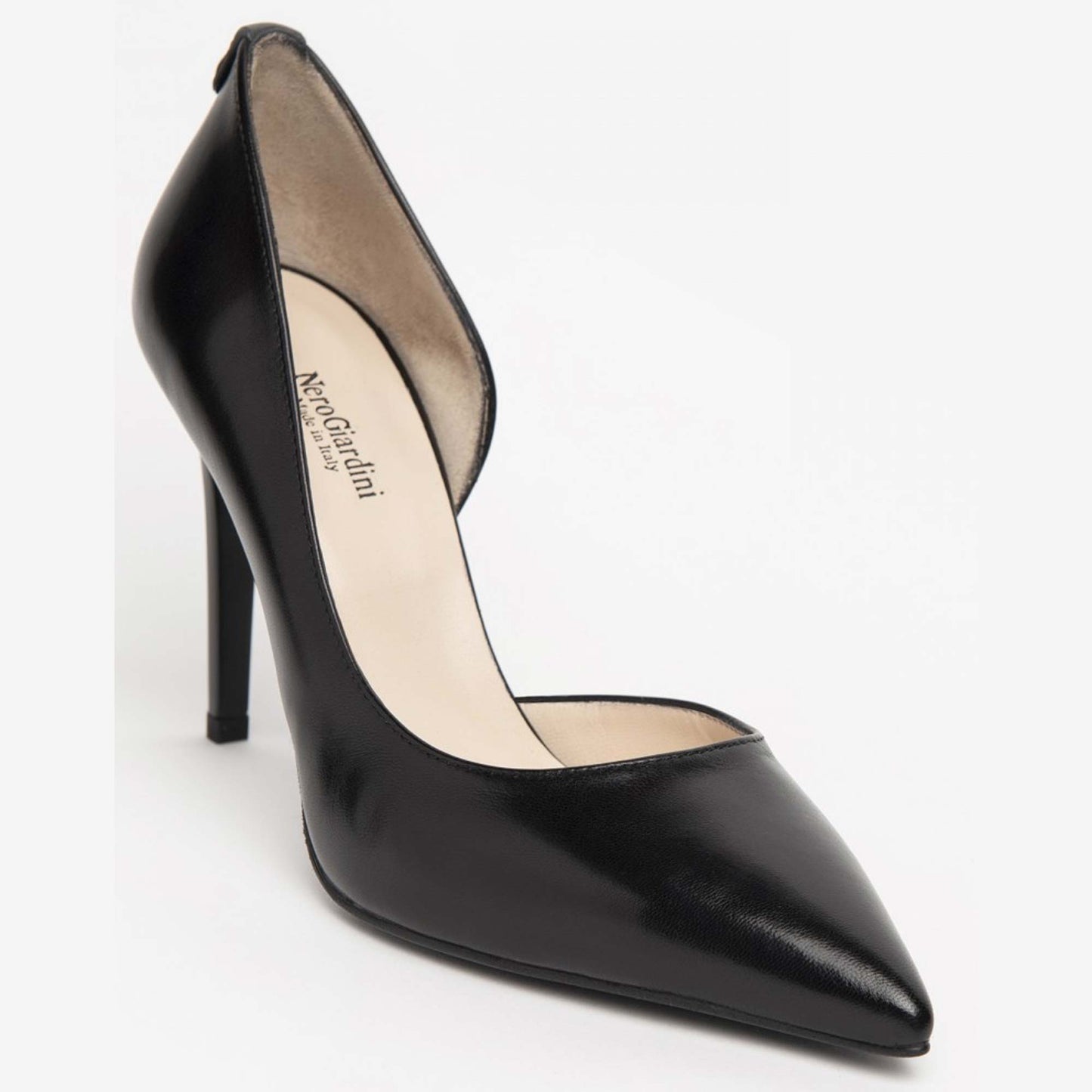 Décolleté NeroGiardini Donna Pelle Nera E218331DE-100 | Elegante Tacco 9,5 cm
