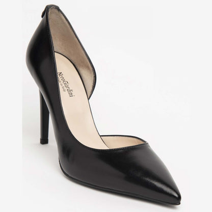 Décolleté NeroGiardini Donna Pelle Nera E218331DE-100 | Elegante Tacco 9,5 cm