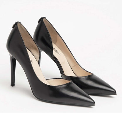 Décolleté NeroGiardini Donna Pelle Nera E218331DE-100 | Elegante Tacco 9,5 cm