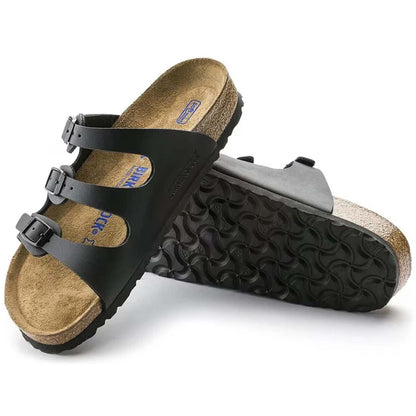 Sandali Florida Birkenstock nero soft 053013