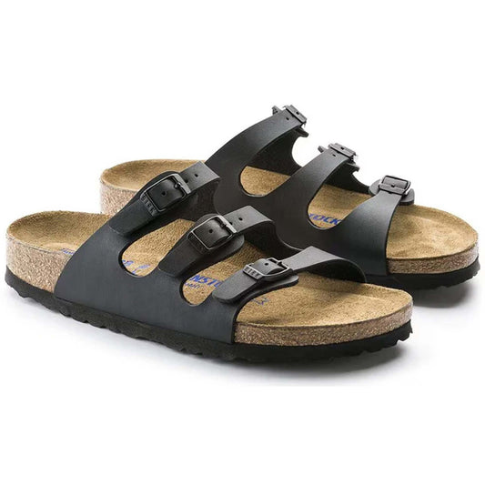 Sandali Florida Birkenstock nero soft 053013
