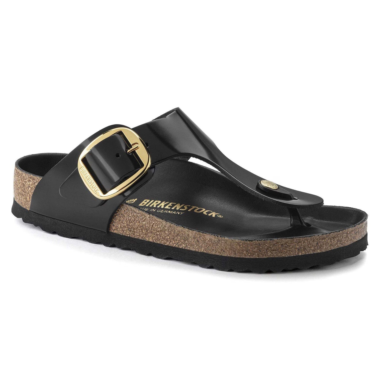 Sandali Gizeh Big Buckle Birkenstock 1021467 nero shine (36-40)