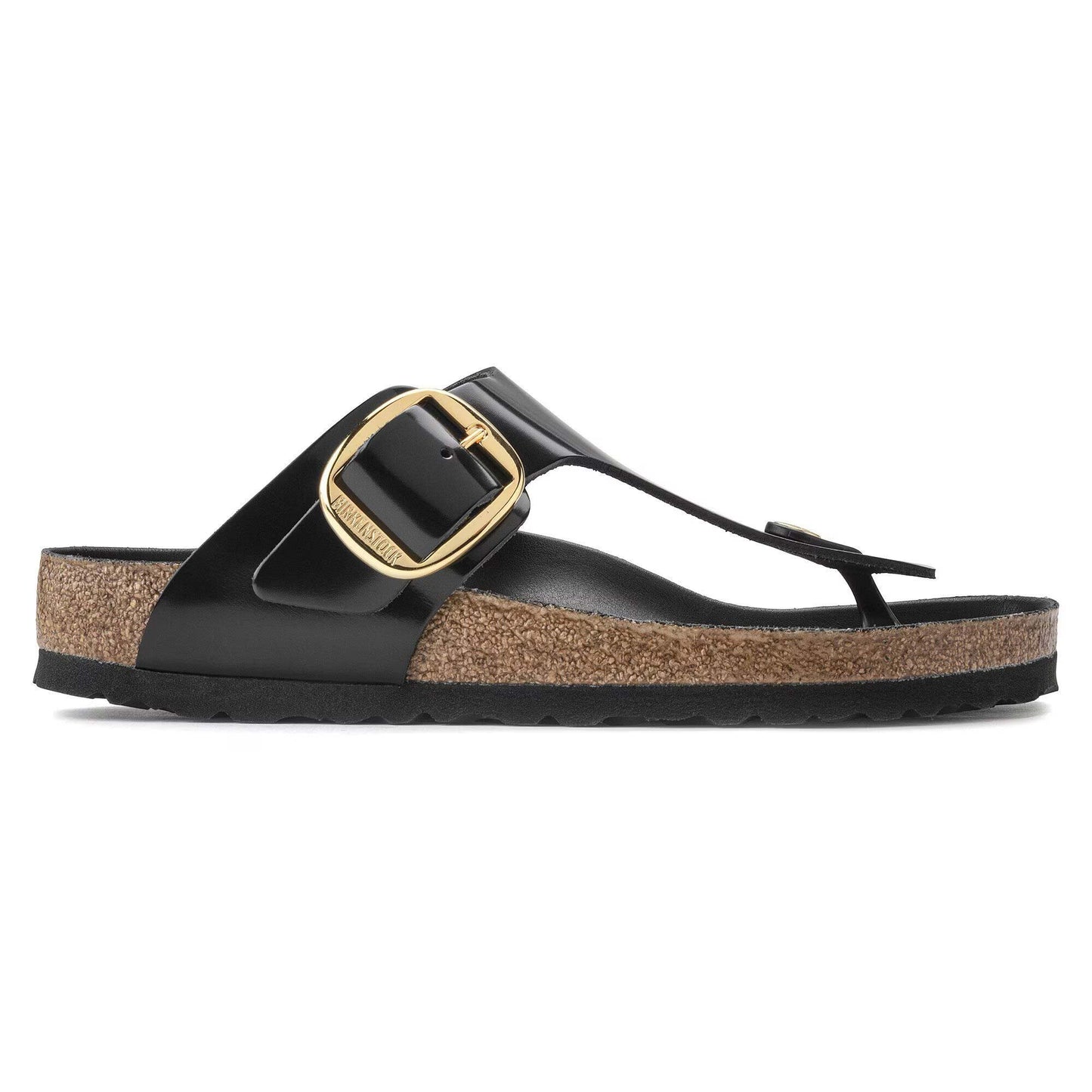 Sandali Gizeh Big Buckle Birkenstock 1021467 nero shine (36-40)