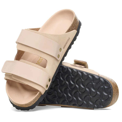 Sandali Birkenstock UJI 1026544 in pelle Beige