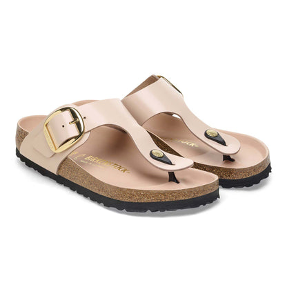 Sandali Gizeh Big Buckle Shine Birkenstock 1026550 beige (35-41)