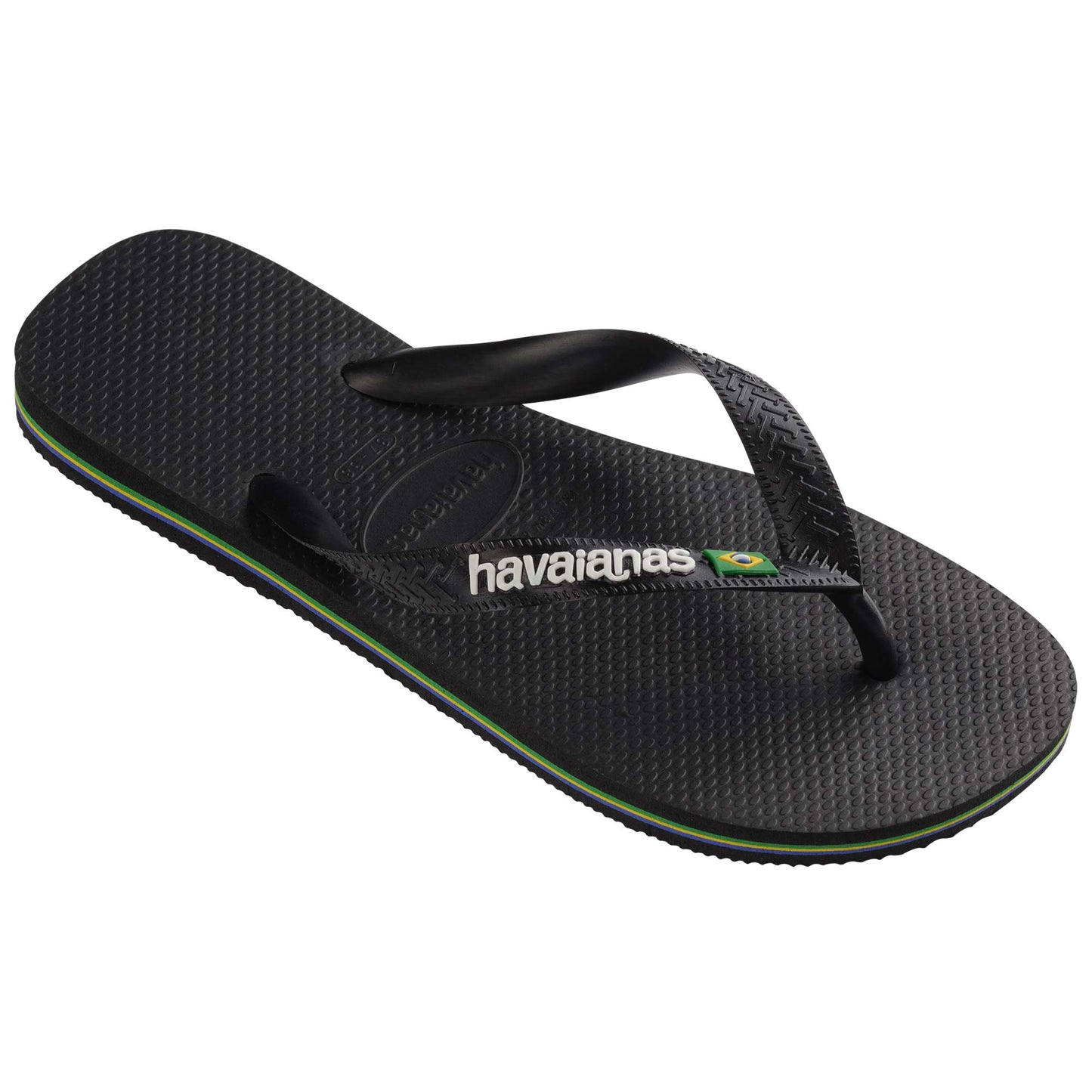 Havaianas Brasil Logo Nero | Sandali Infradito Uomo 4110850.1069