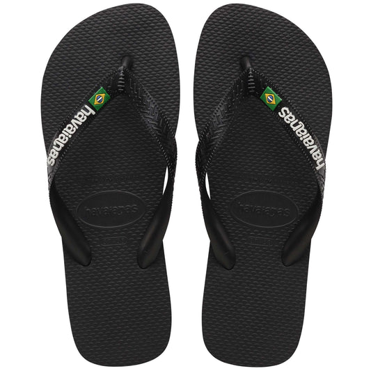 Havaianas Brasil Logo Nero | Sandali Infradito Uomo 4110850.1069
