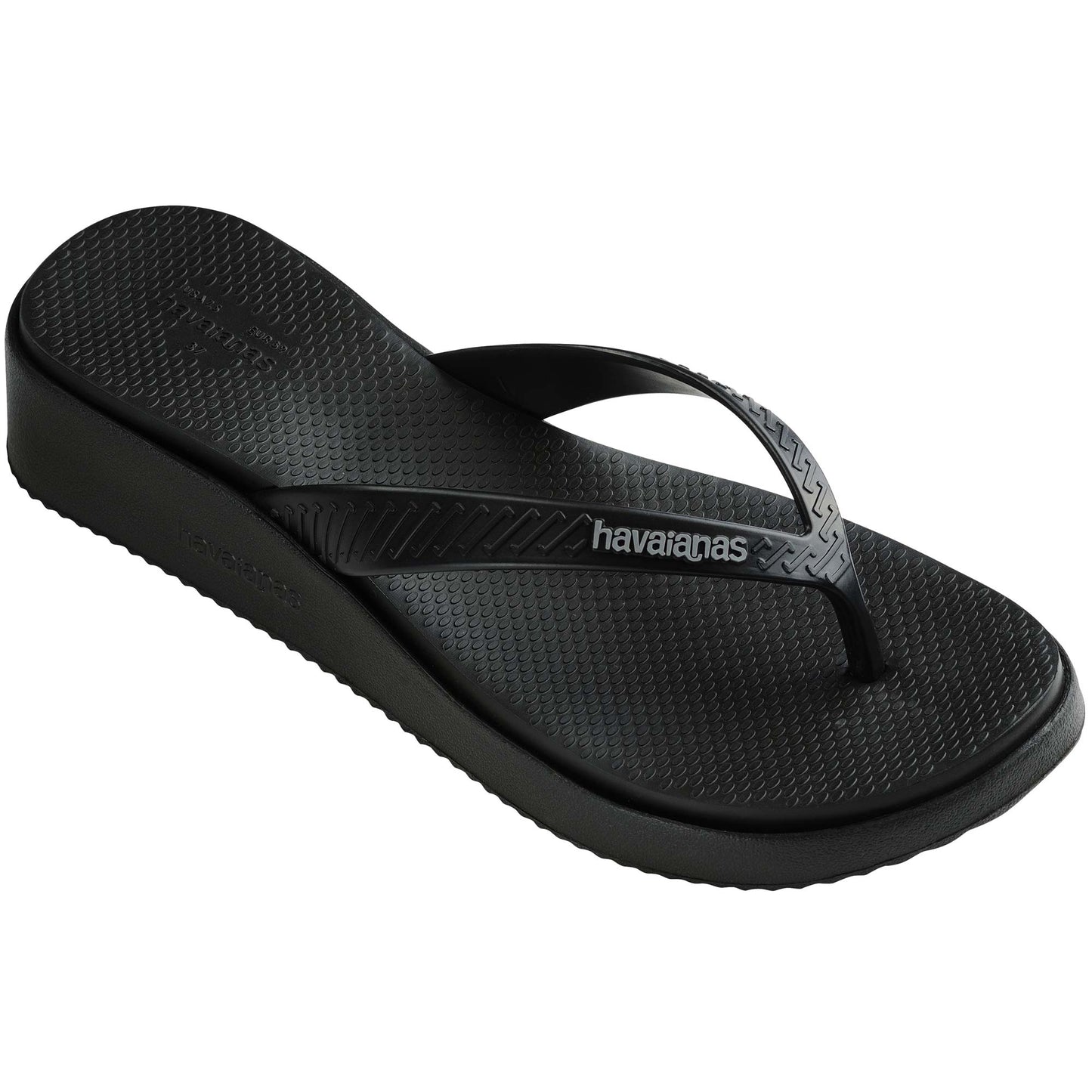 Havaianas High Platform Nero | Sandali Infradito Donna 4150150.0090