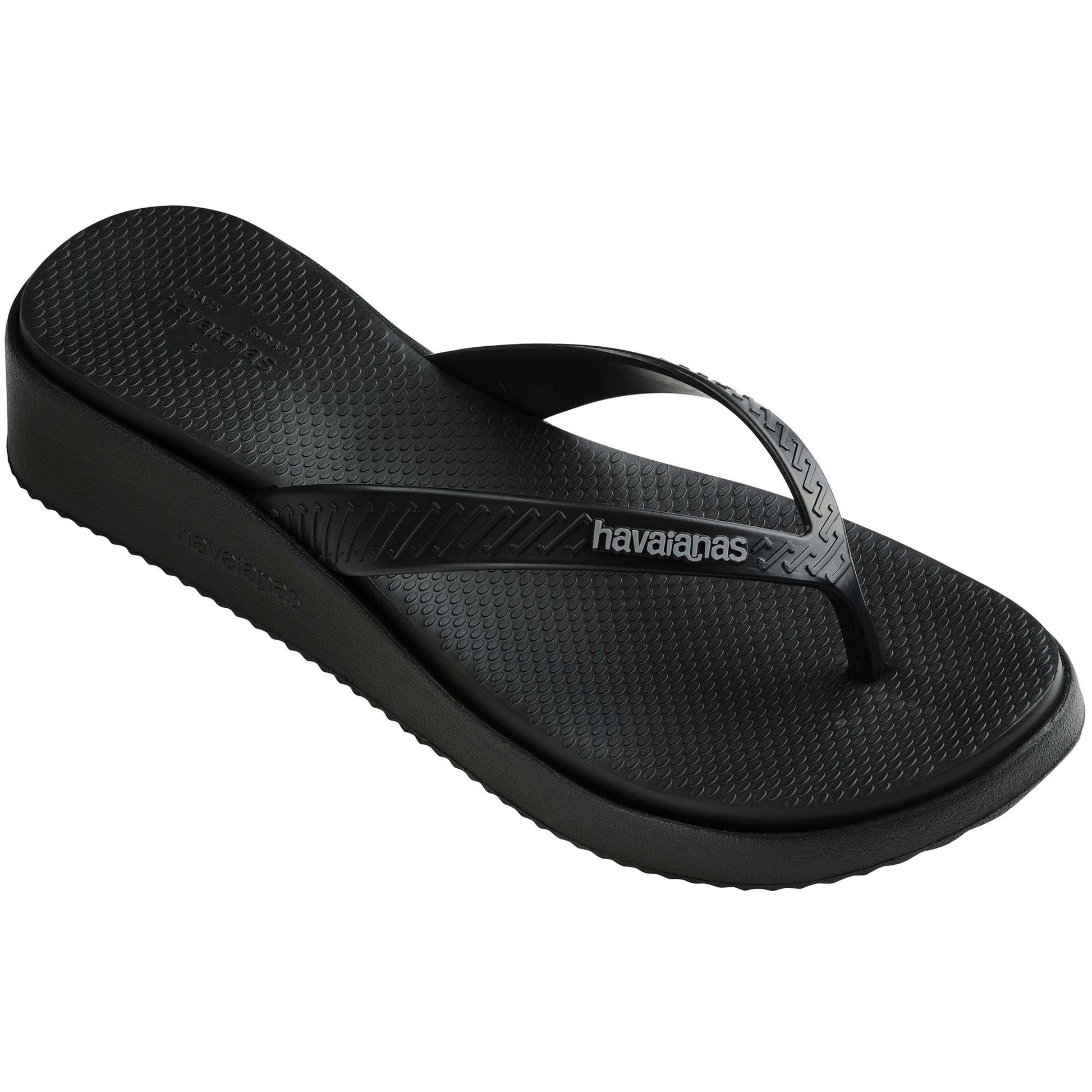 Havaianas High Platform Nero | Sandali Infradito Donna 4150150.0090