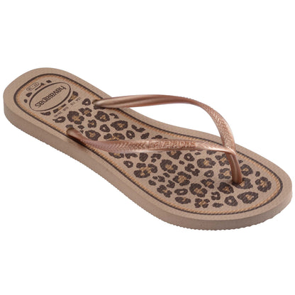 Havaianas Slim Animals RoseGold | Sandali Infradito Donna 4103352.5282