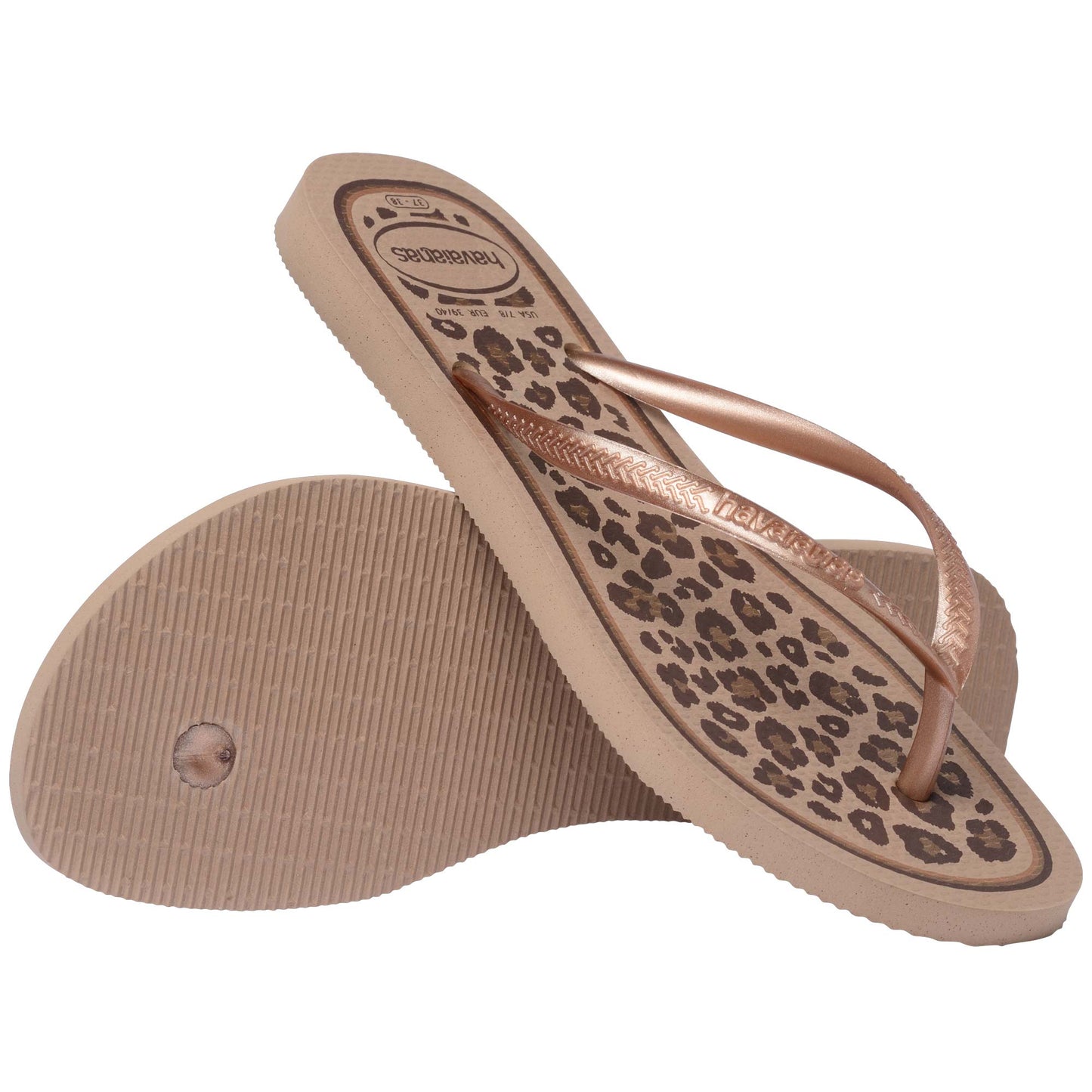 Havaianas Slim Animals RoseGold | Sandali Infradito Donna 4103352.5282