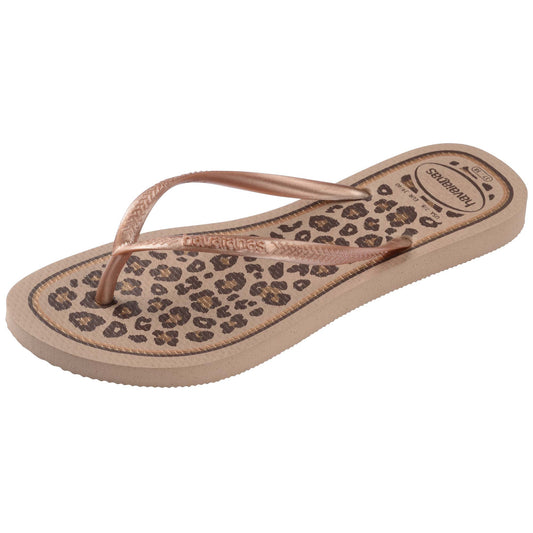 Havaianas Slim Animals RoseGold | Sandali Infradito Donna 4103352.5282