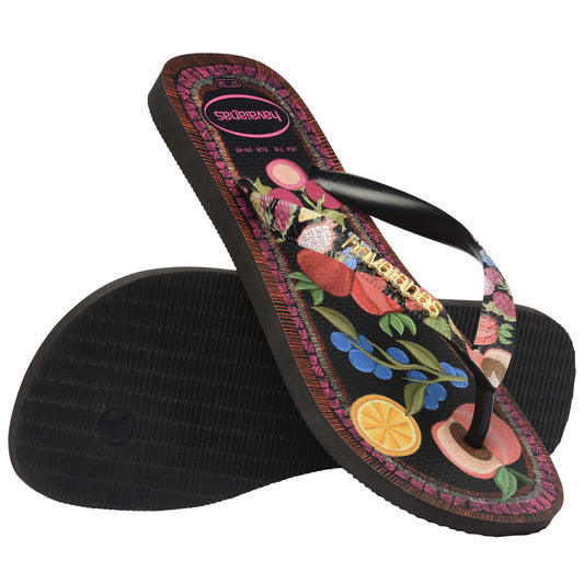 Havaianas Top Tropicalia Vibes II Nero | Sandali Infradito Donna 4150170.0090
