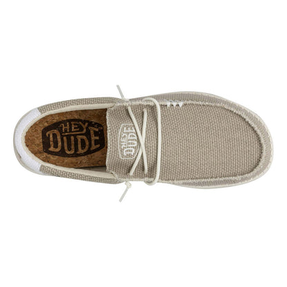 Scarpe Hey Dude Wally Braided Uomo 40003-1LB Grigio | Comode, leggere, slip-on