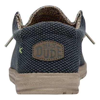 Scarpe Hey Dude Wally Braided Uomo 40003-4NM Blu | Comode, leggere, slip-on