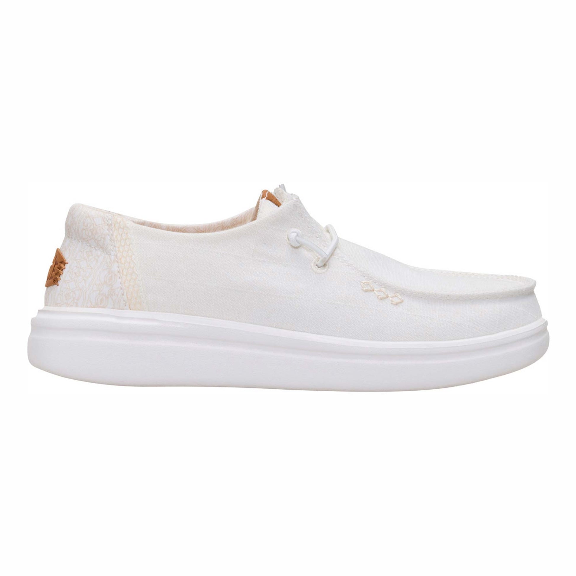 Scarpe Hey Dude Wendy Rise Chambray Grid donna 45274-1WQ | leggere, slip-on