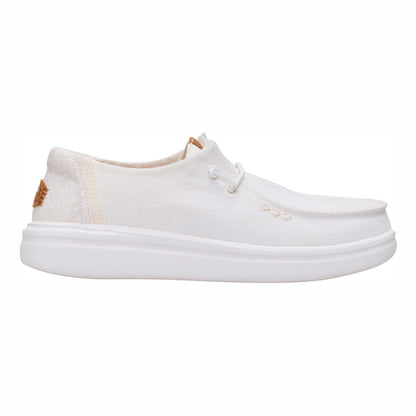Scarpe Hey Dude Wendy Rise Chambray Grid donna 45274-1WQ | leggere, slip-on