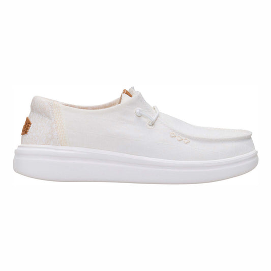 Scarpe Hey Dude Wendy Rise Chambray Grid donna 45274-1WQ | leggere, slip-on