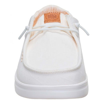 Scarpe Hey Dude Wendy Rise Chambray Grid donna 45274-1WQ | leggere, slip-on