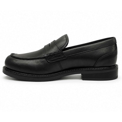 Mocassini NeroGiardini Donna I617160-100 in Pelle Nera | Made in Italy