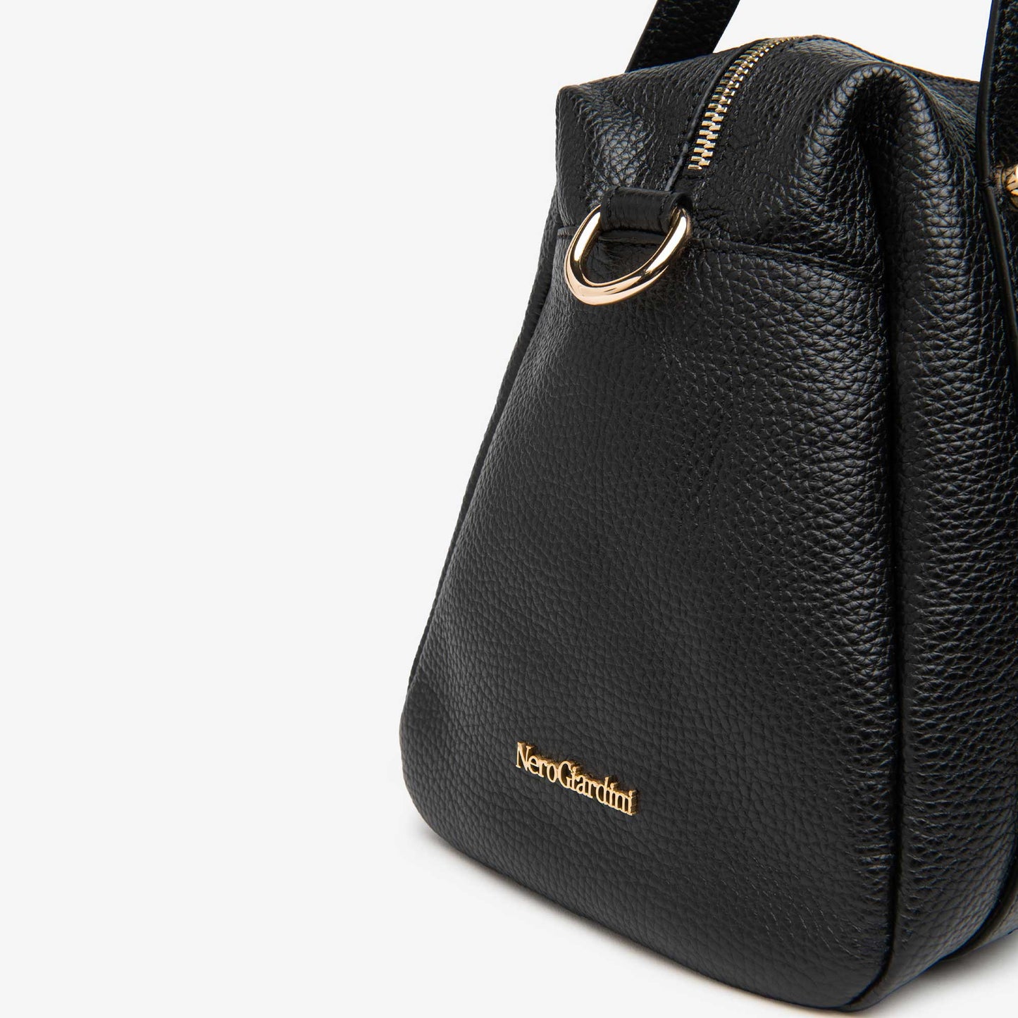 Bauletto in pelle NeroGiardini I644350D-100 donna