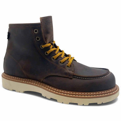 KEBO Dakar DK7010 polacchino uomo marrone in pelle