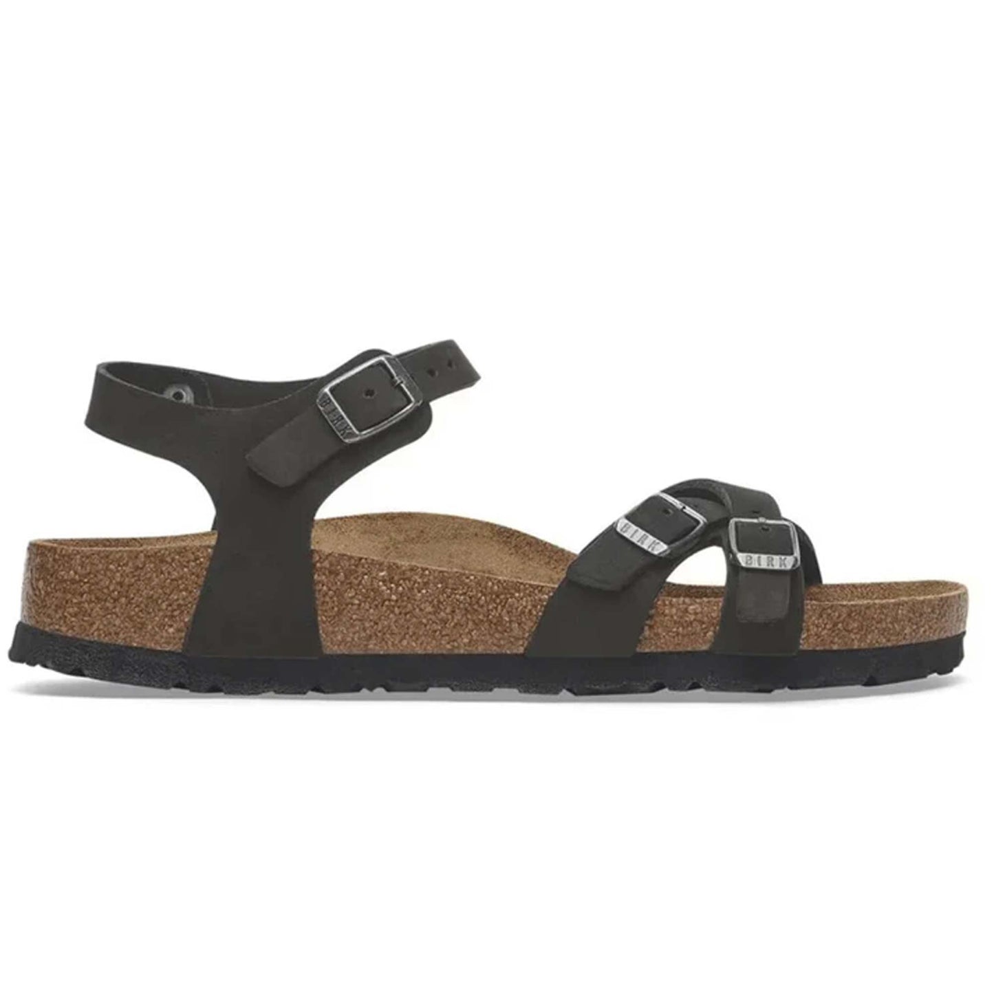 Sandali Birkenstock Kumba Soft donna in nubuk nero | Calzata Stretta 1029526