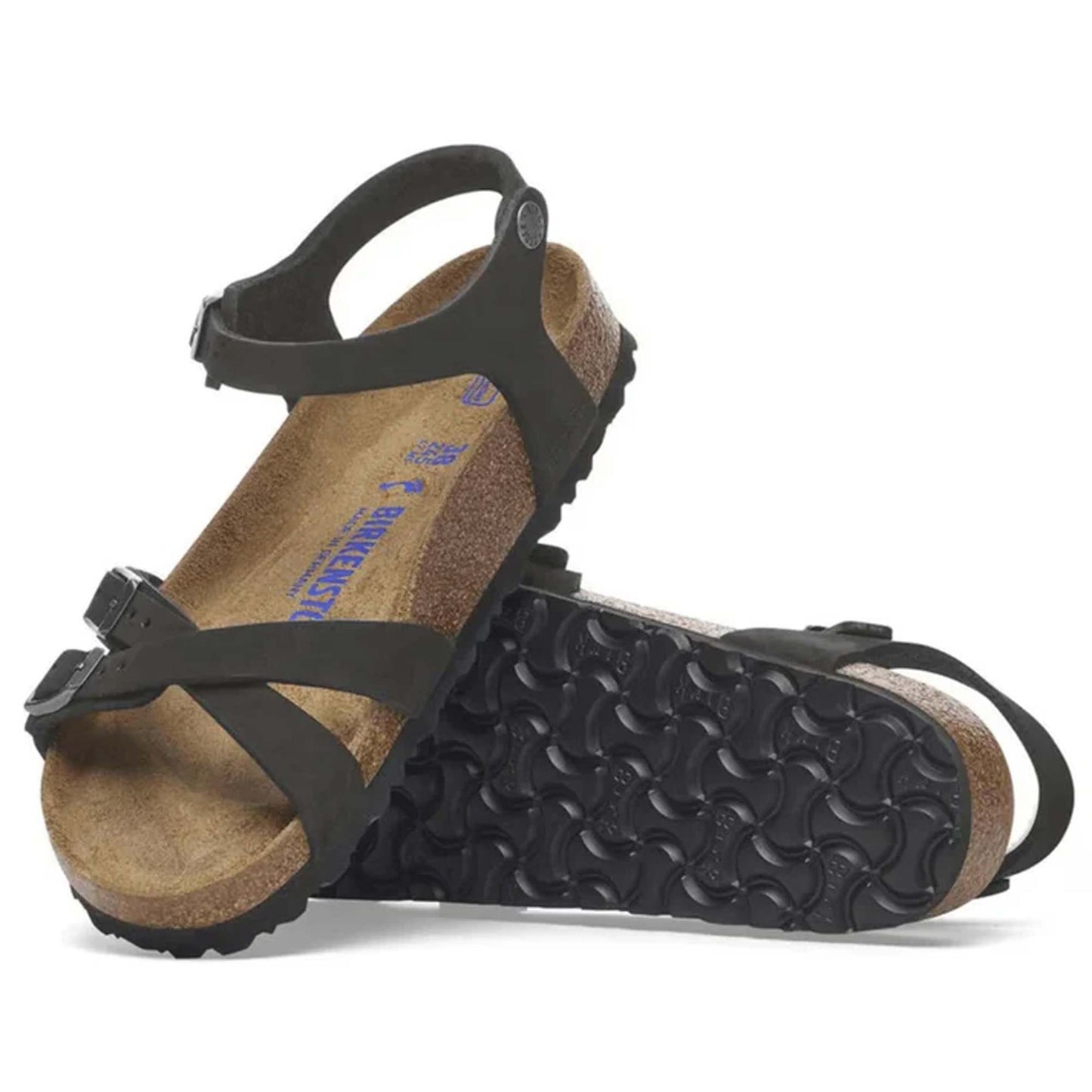 Sandali Kumba Soft Birkenstock 1029526 nubuk nero
