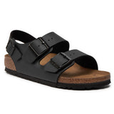 Sandali Milano Unisex Birkenstock Nero | Calzata Stretta 034793 (35-40)