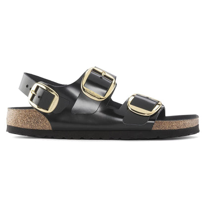 Sandali Milano Birkenstock 1024211 in pelle nero
