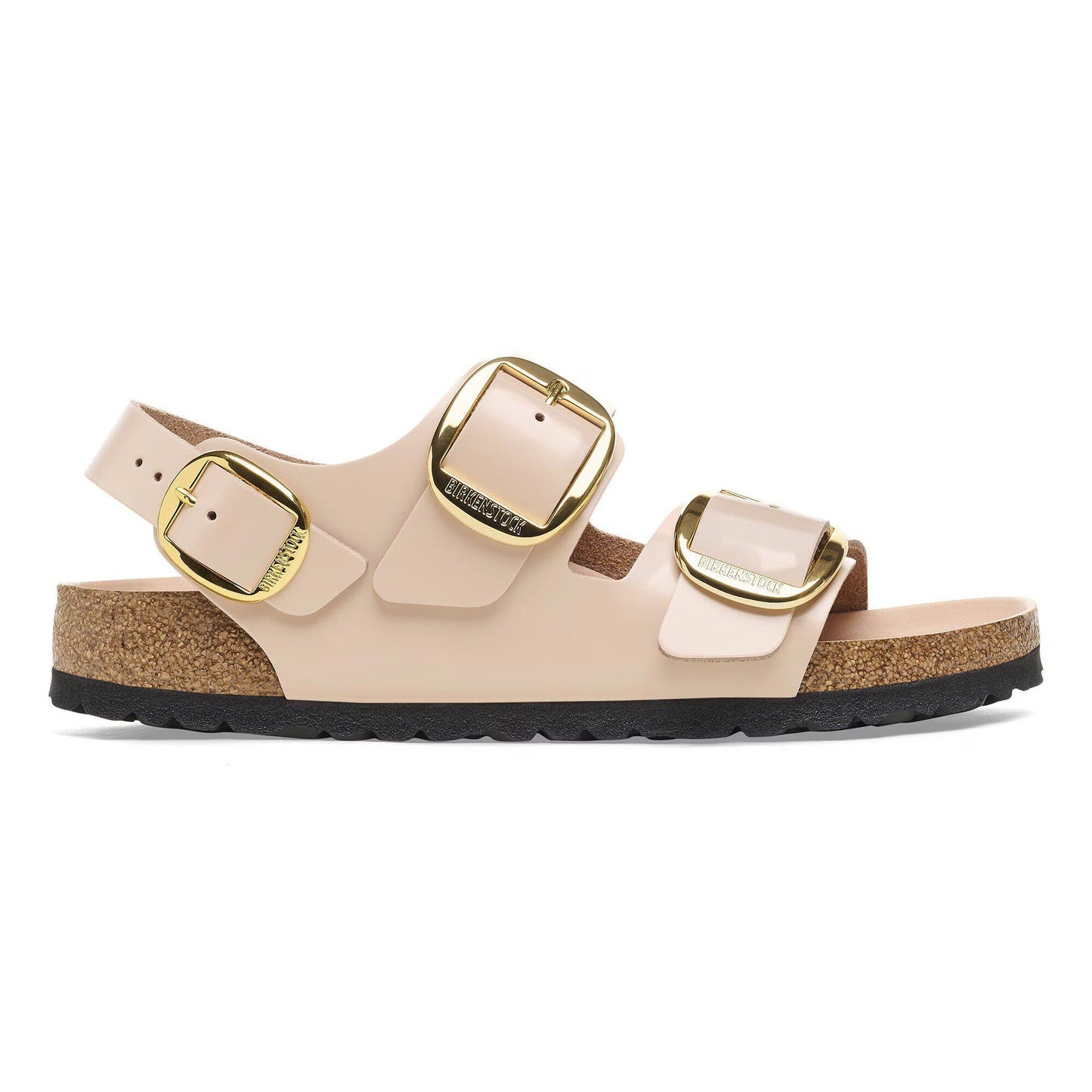 Sandali Milano Birkenstock 1026484 in pelle beige